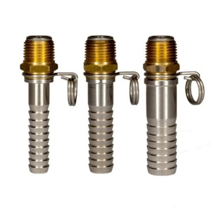 SuperKlean Standard Duralife Swivel Adapters 8 & 8LT Series in Brass & Stainless Steel