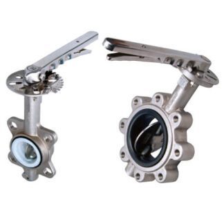 Tru-Flo Series 650/651 Stainless Steel Lug & Wafer Style Butterfly Valves